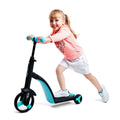 Robogó/kerékpár gyerekeknek, 2 az 1-ben állítható, 2-6 éves korig