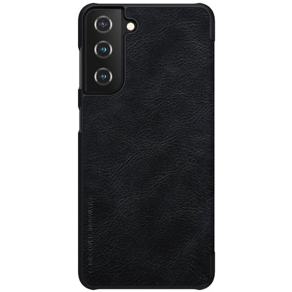 Nillkin Qin - Flip bőr tok Samsung S21 FE telefonhoz