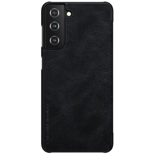 Nillkin Qin - Flip bőr tok Samsung S21 FE telefonhoz