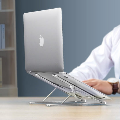 LAPTOP / MACBOOK / Hordozható állványtípustartó asztal 11 "- 13,8" méretű képernyővel, szürke