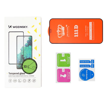 WOZINSKY EDÍTETT ÜVEG TELJES RAGASZTÓ KERET SAMSUNG S22+ KERETTEL
