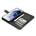 ICarer Haitang bőr pénztárca tok Samsung S22 telefonhoz