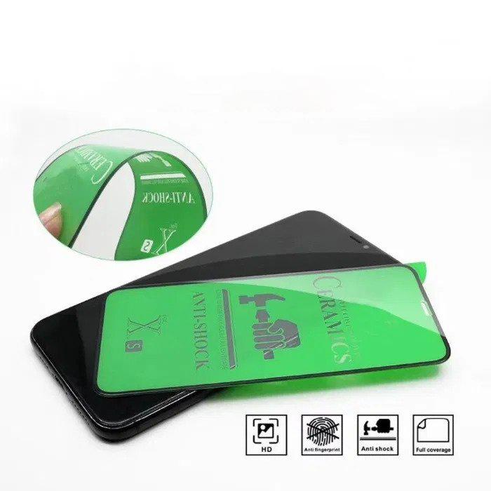 Matt és ívelt kerámia telefon fólia, védőfólia, kerámia - iPhone X