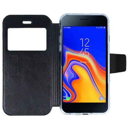 KÖNYV borító mágneses bezárással és ablaktáblával SAMSUNG A70