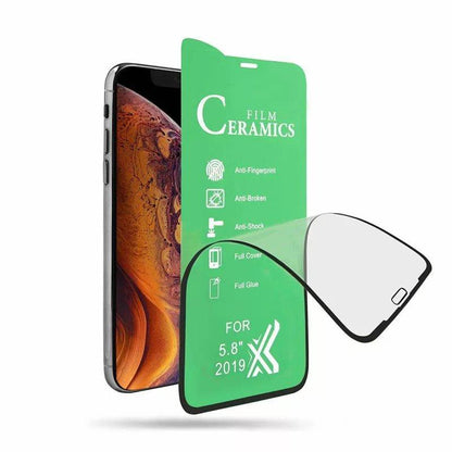 Matt és ívelt kerámia telefon fólia, védőfólia, kerámia - iPhone X