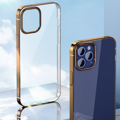 Electroplating szilikon TPU 360 tok iPhone 12 / iPhone 12 Pro