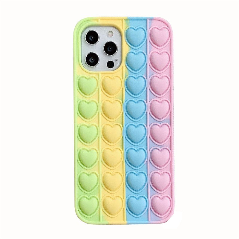 PopIt HEART stresszmentes telefontok iPhone XS