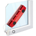 Mágneses ablaktörlő vékony ablakokhoz és csatlakoztatott biztonsági rendszerhez