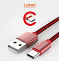 USB kábel C gyors töltés LDNIO